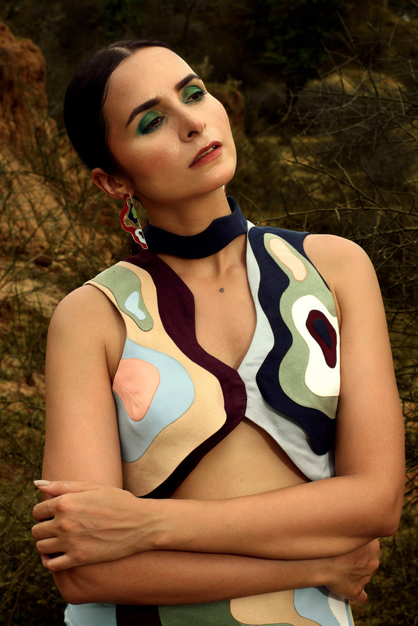 INFINITE FREQUENCY BUSTIER - siddhantagrawal