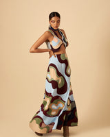 INFINITE FREQUENCY SKIRT - siddhantagrawal