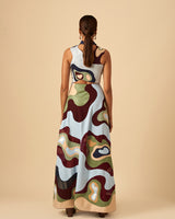 INFINITE FREQUENCY SKIRT - siddhantagrawal