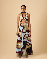 INFINITE FREQUENCY SKIRT - siddhantagrawal
