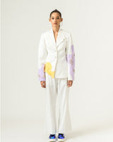 Ivory Lilac Suit - siddhantagrawal