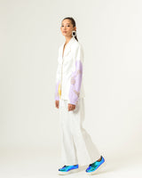 Ivory Lilac Suit - siddhantagrawal