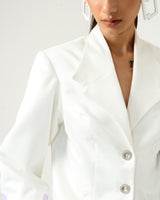 Ivory Lilac Suit - siddhantagrawal