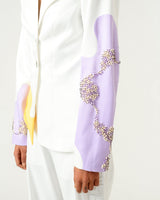 Ivory Lilac Suit - siddhantagrawal