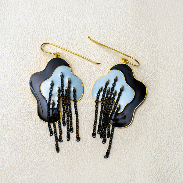MYSTIC LINES NAVY BLUE - siddhantagrawal