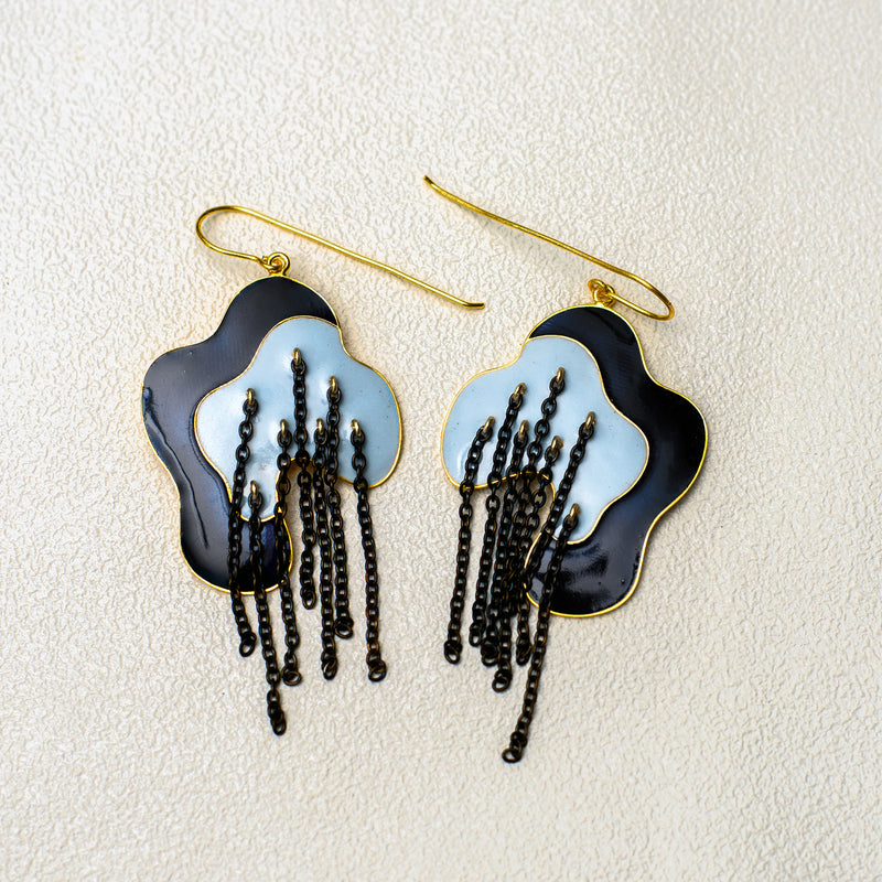 MYSTIC LINES NAVY BLUE - siddhantagrawal