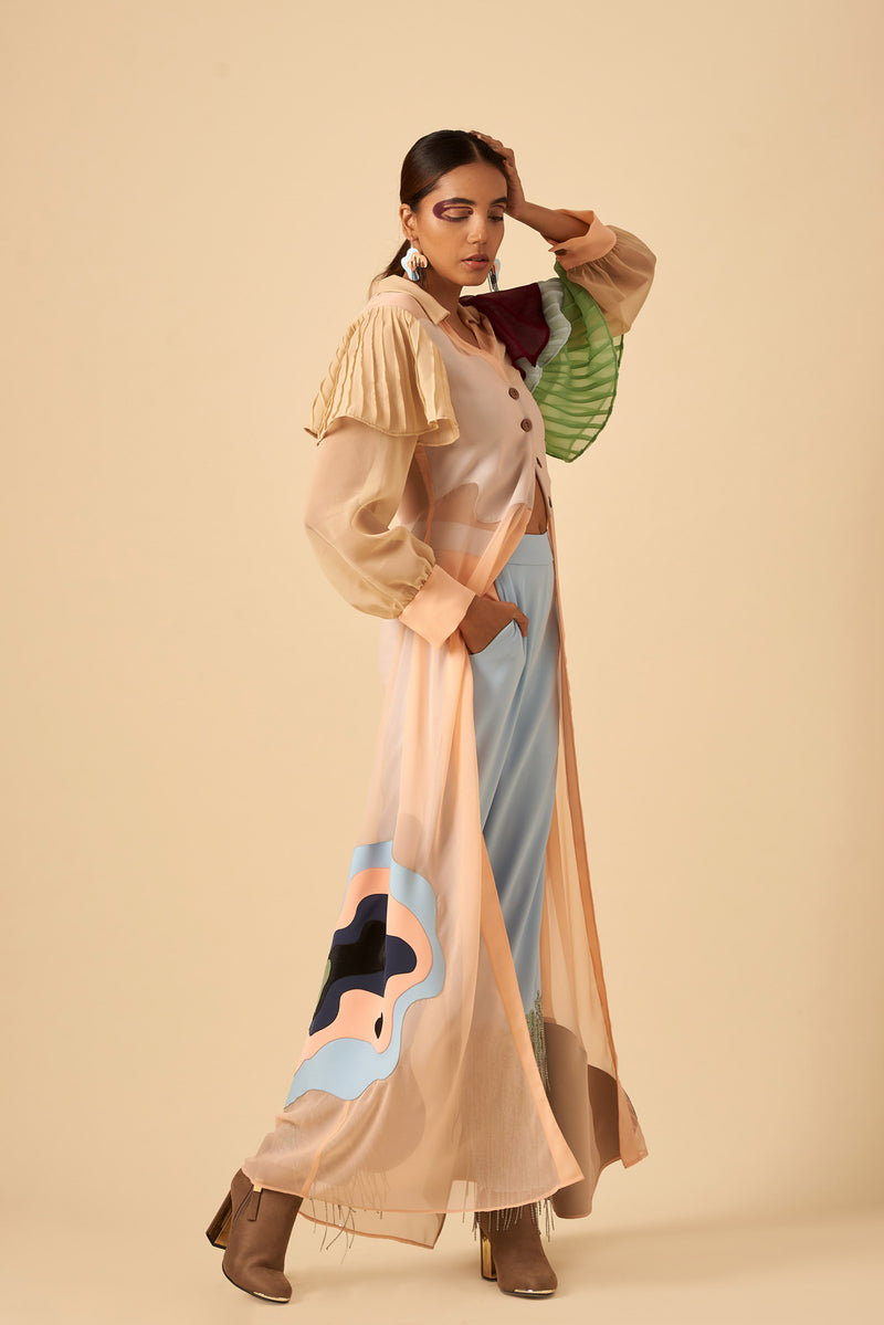 MISTY DALES SHIRT DRESS - siddhantagrawal