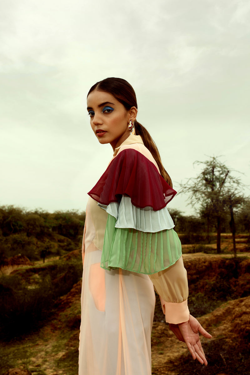 MISTY DALES SHIRT DRESS - siddhantagrawal