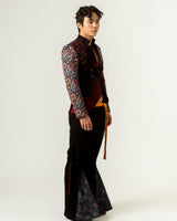 Torment Print Blazer - siddhantagrawal