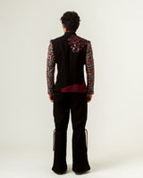 Torment Print Blazer - siddhantagrawal