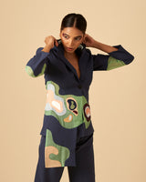 UNDEFINED APPLIQUE COAT - siddhantagrawal