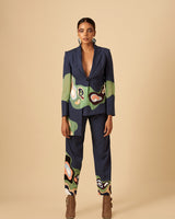 UNDEFINED APPLIQUE COAT - siddhantagrawal