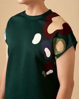 UNDEFINED APPLIQUE MENS  T-SHIRT - siddhantagrawal