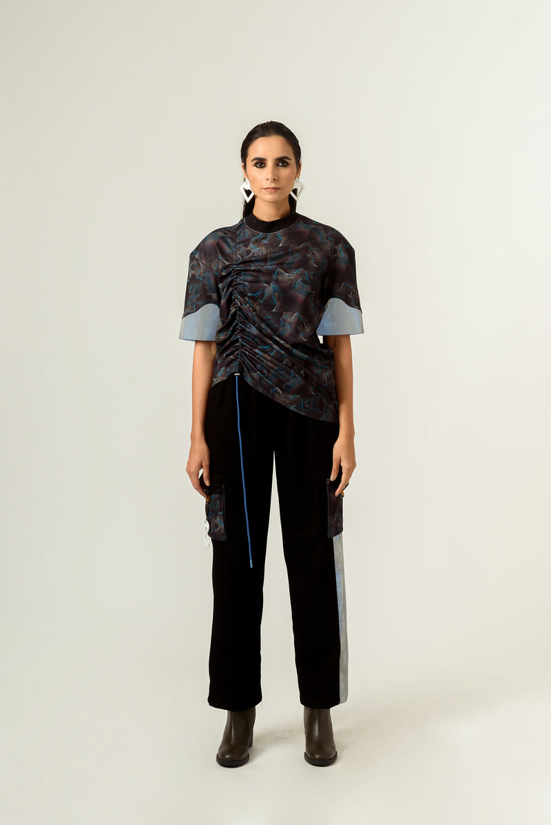 Unisex Agitation Print T-Shirt - siddhantagrawal