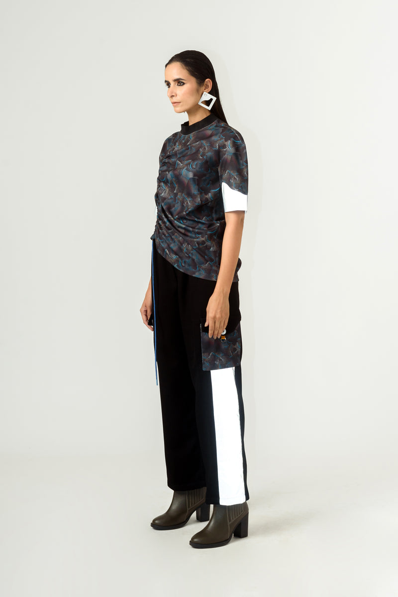 Unisex Agitation Print T-Shirt - siddhantagrawal