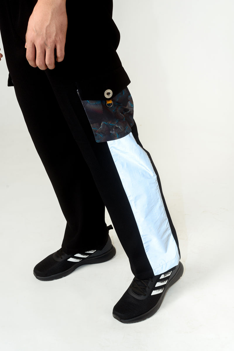 Unisex Orange Elastic Trousers - siddhantagrawal