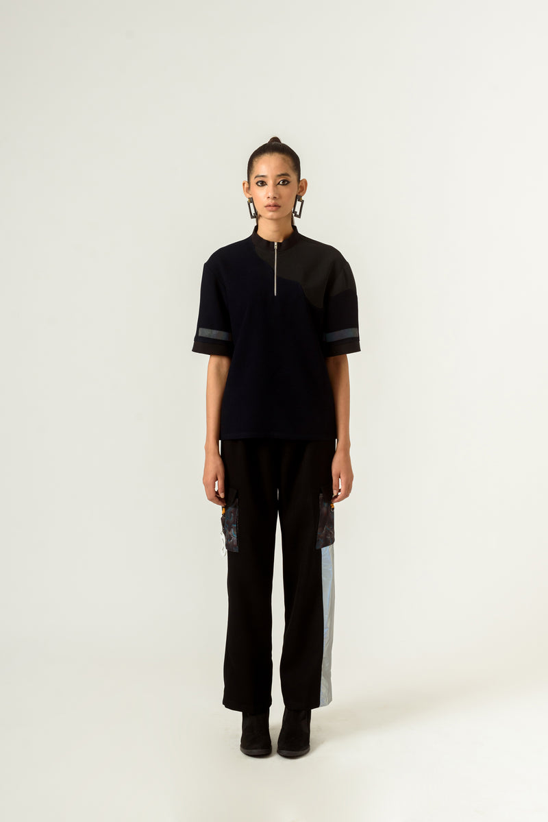 Unisex T-Shirt with Reflector - siddhantagrawal