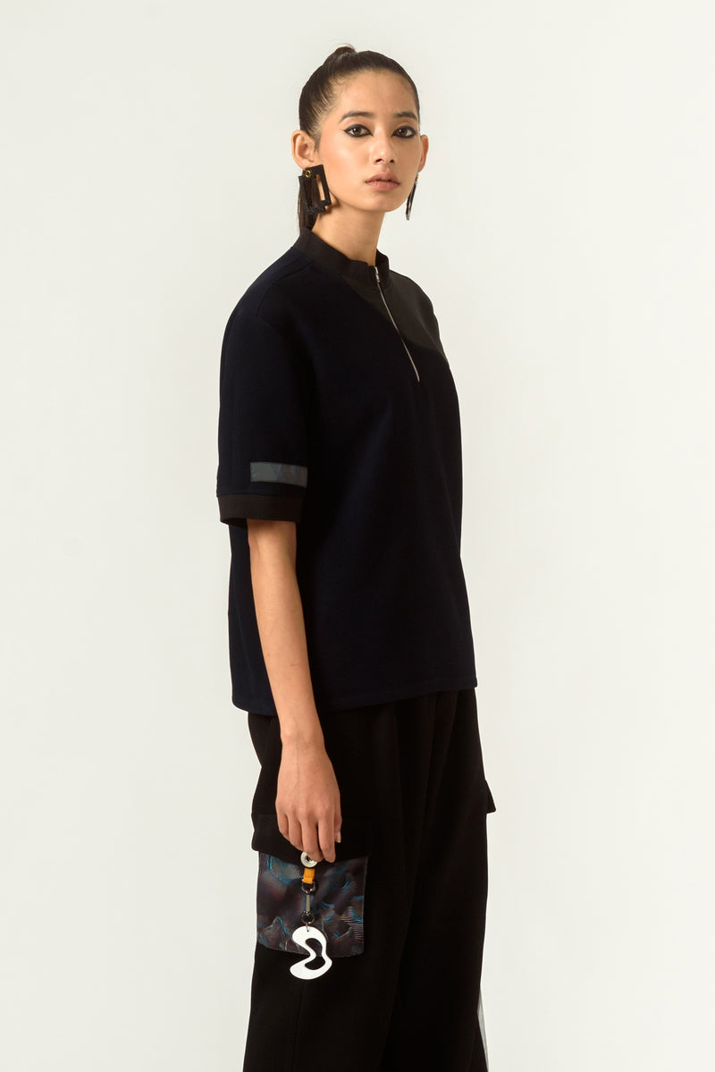 Unisex T-Shirt with Reflector - siddhantagrawal