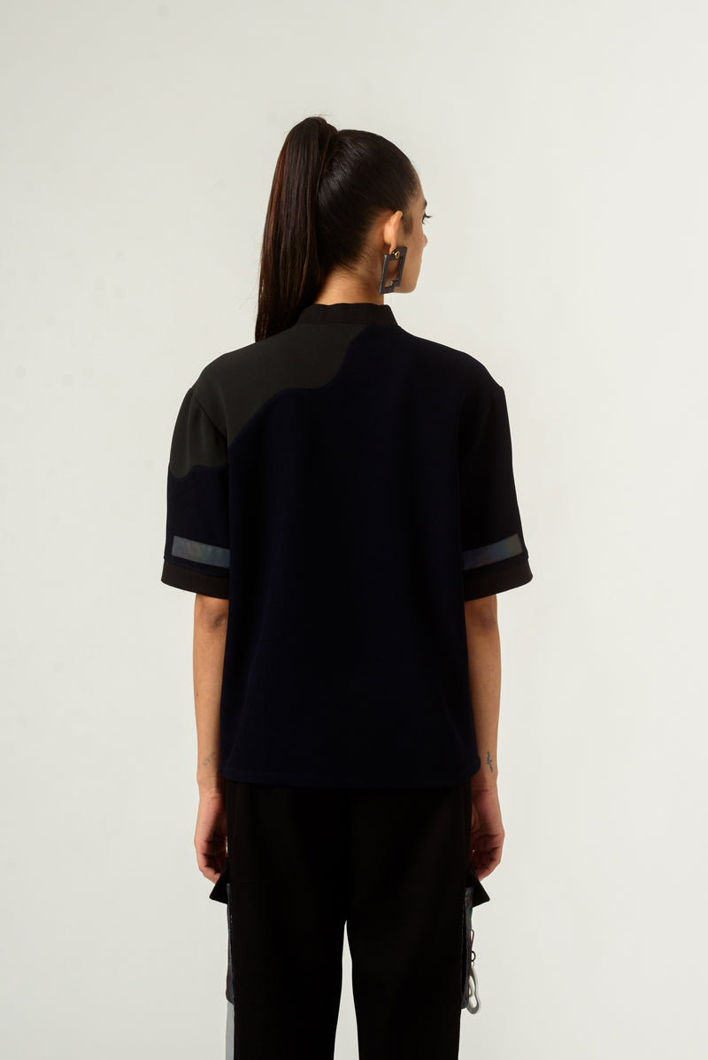 Unisex T-Shirt with Reflector - siddhantagrawal