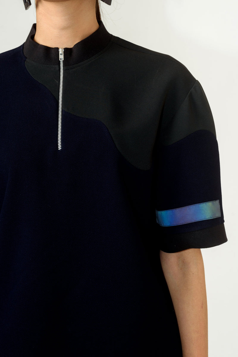 Unisex T-Shirt with Reflector - siddhantagrawal