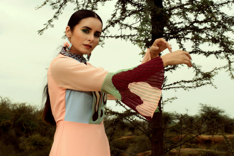 VALLEY OF BLUSH GOWN - siddhantagrawal