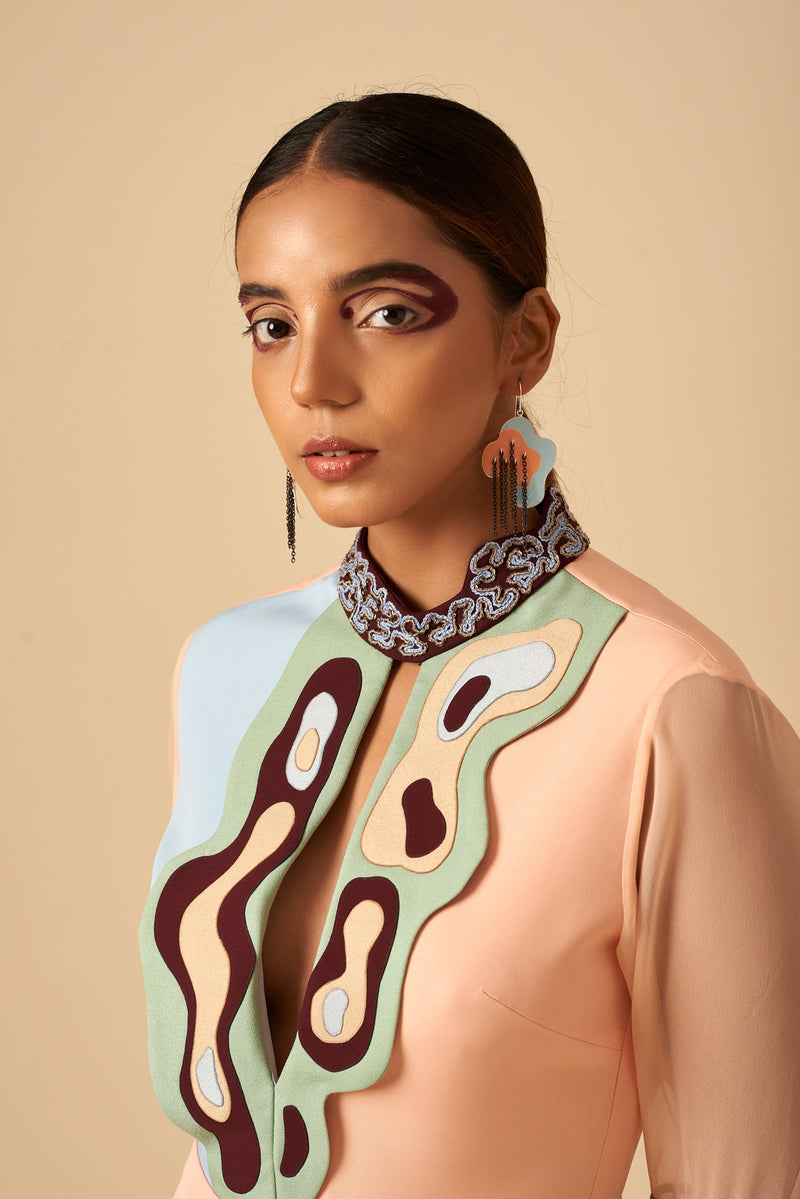 VALLEY OF BLUSH GOWN - siddhantagrawal