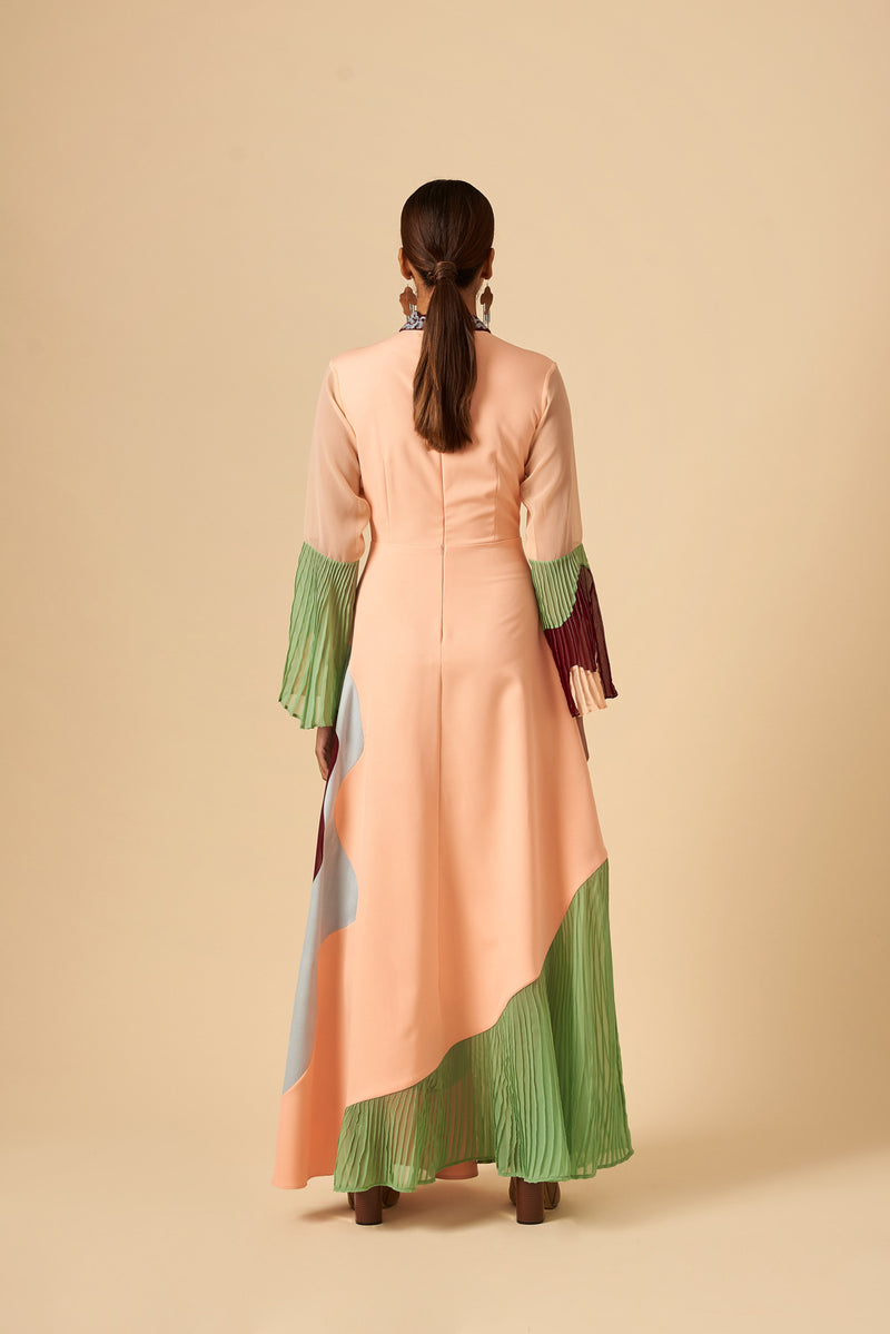 VALLEY OF BLUSH GOWN - siddhantagrawal