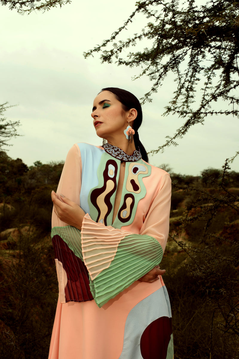 VALLEY OF BLUSH GOWN - siddhantagrawal