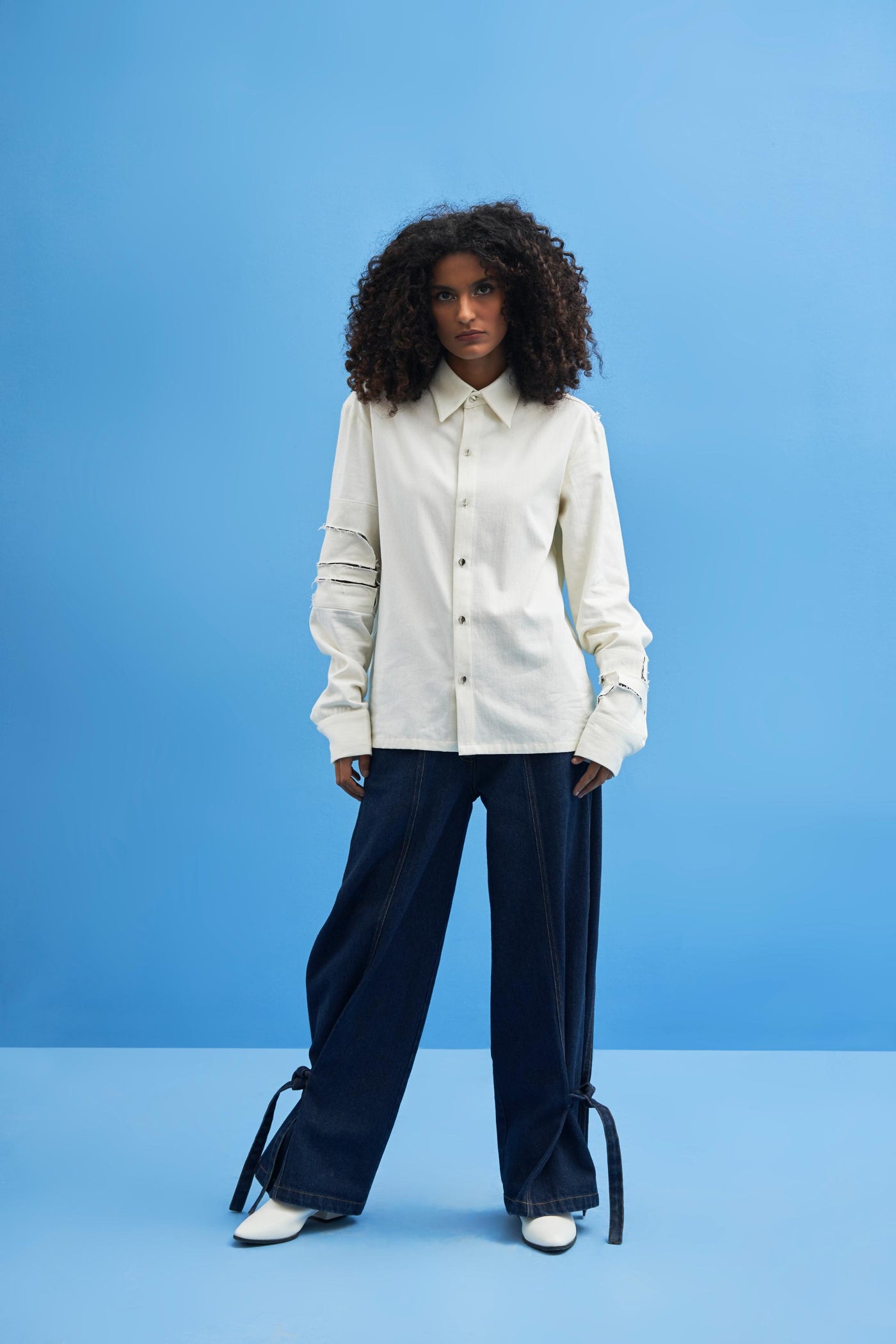 Shoji Patchwork Shirt - siddhantagrawal