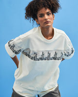 Off-White Coastline Embroidered T-Shirt - siddhantagrawal