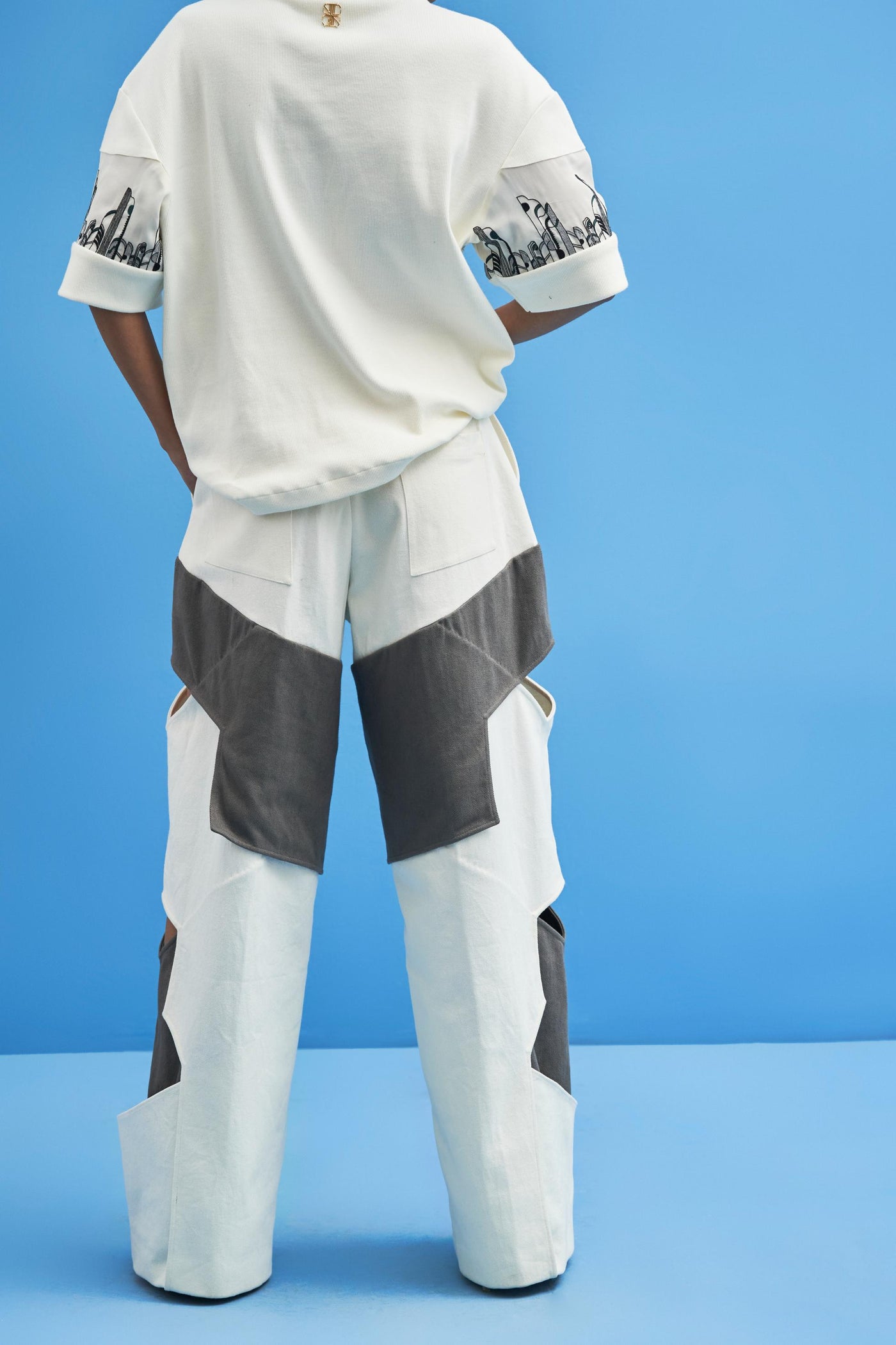 Structured Layered Trousers - siddhantagrawal