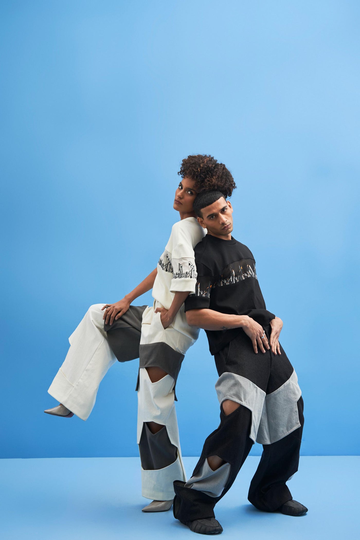 Structured Layered Trousers - siddhantagrawal