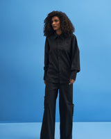 Black Batwing Shirt - siddhantagrawal