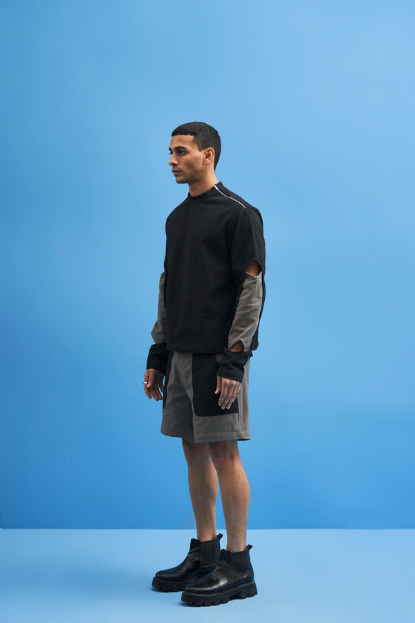 Layered Structured Shorts