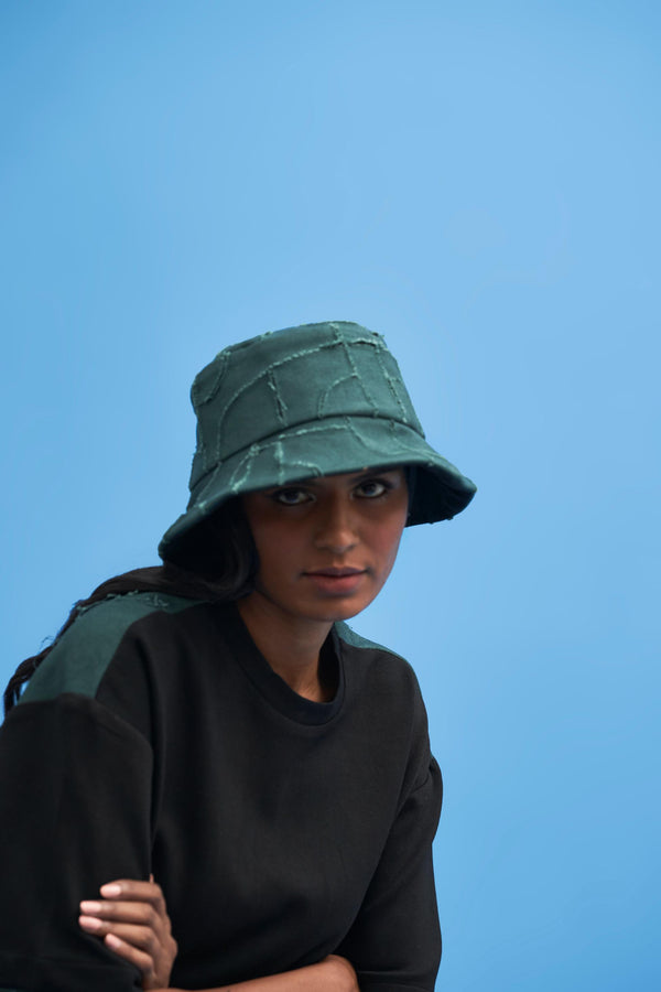 Shoji Patch Work Bucket Hat