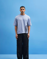 Black Shoji all-over Patchwork Trousers - siddhantagrawal
