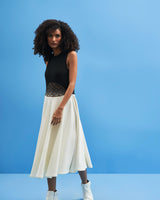 Ombre Crane Lace Dress - siddhantagrawal