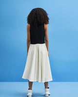 Ombre Crane Lace Dress - siddhantagrawal