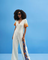 Off-White Lunette Embroidered Jumpsuit - siddhantagrawal