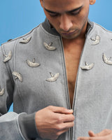Crane Bomber Jacket