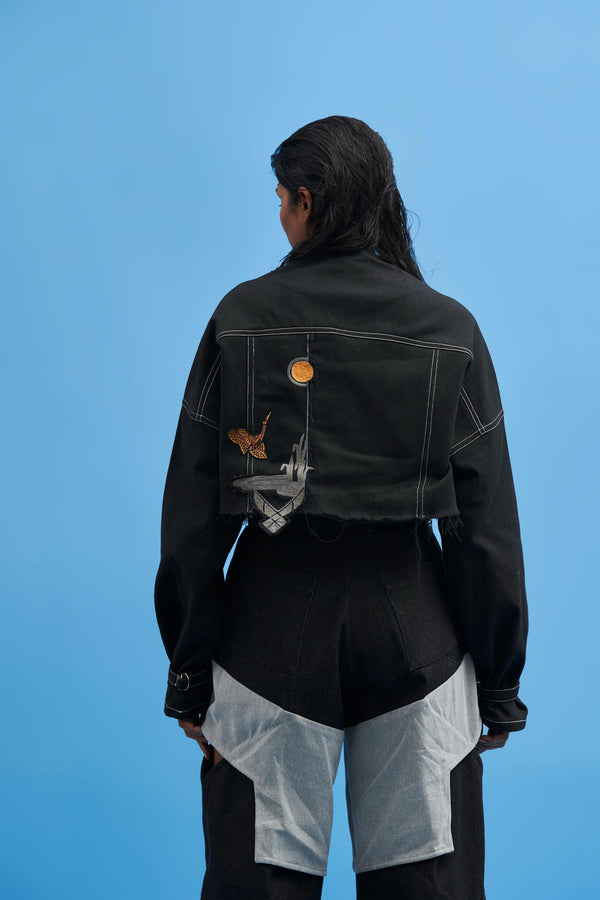 Sutairu Cropped Jacket - Image 3