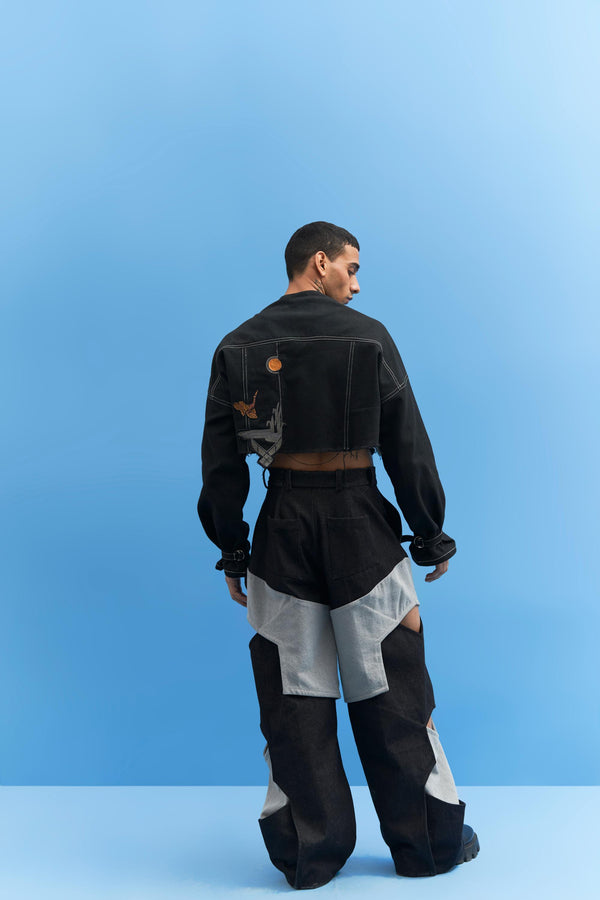 Sutairu Cropped Jacket - Image 3
