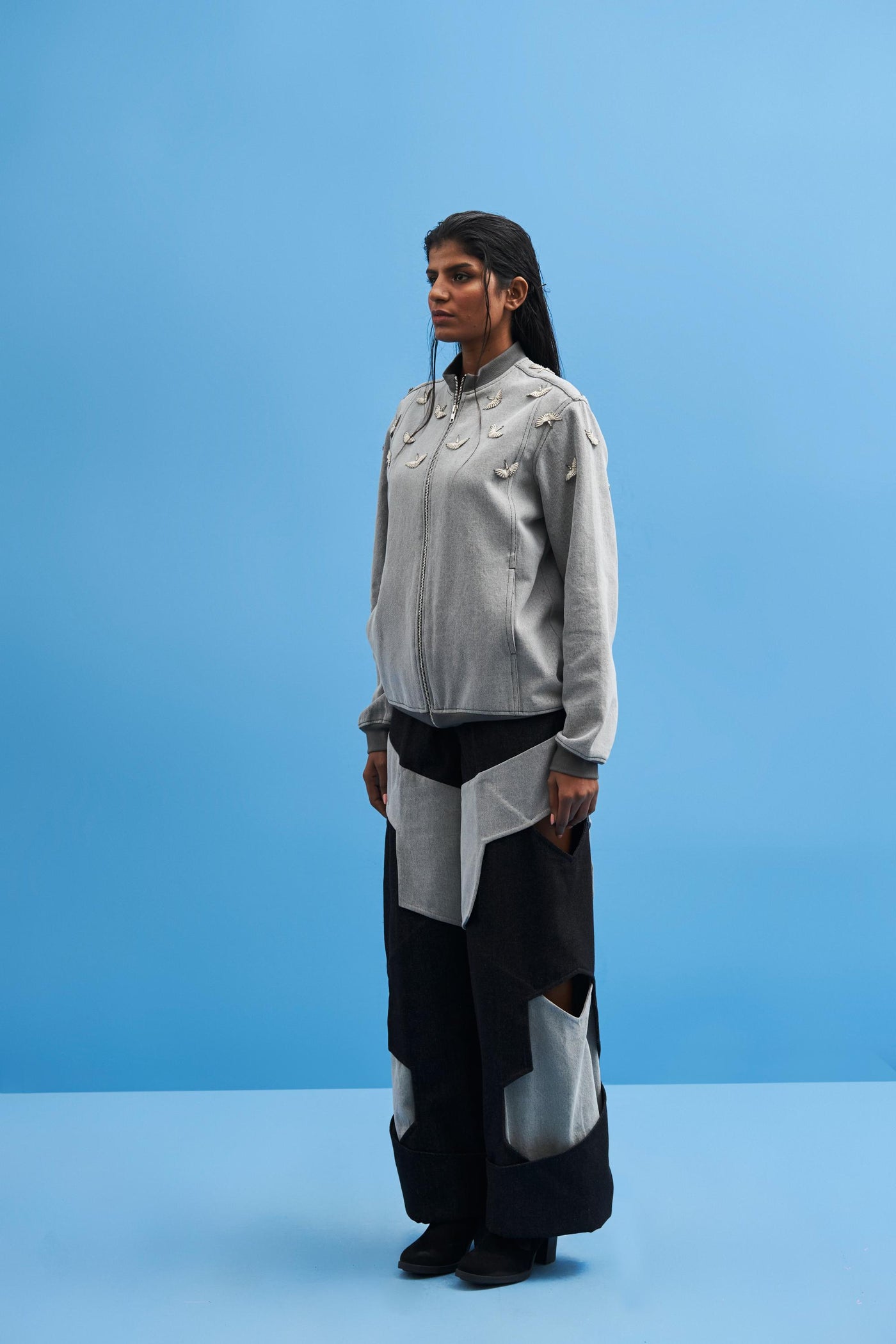 Crane Bomber Jacket