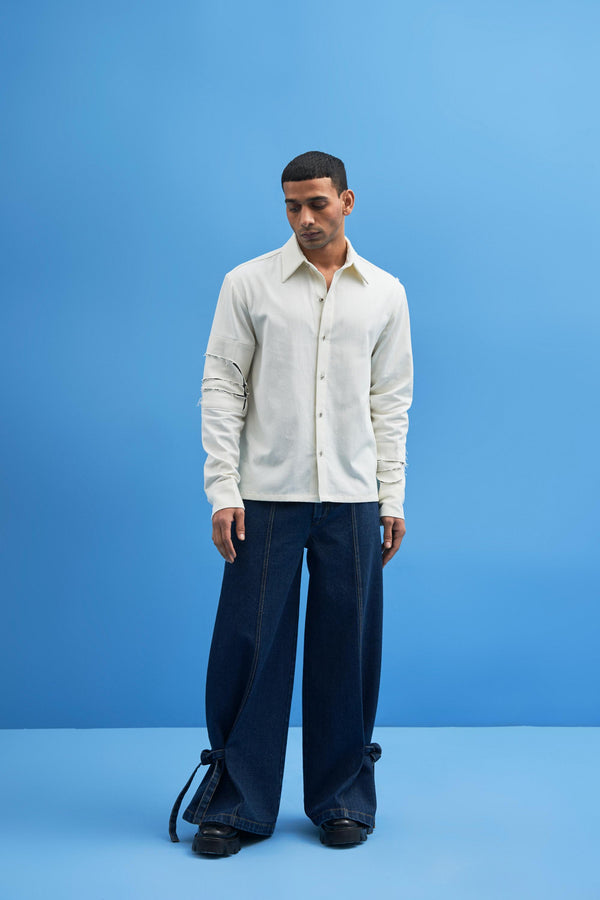 Shoji Patchwork Shirt - siddhantagrawal