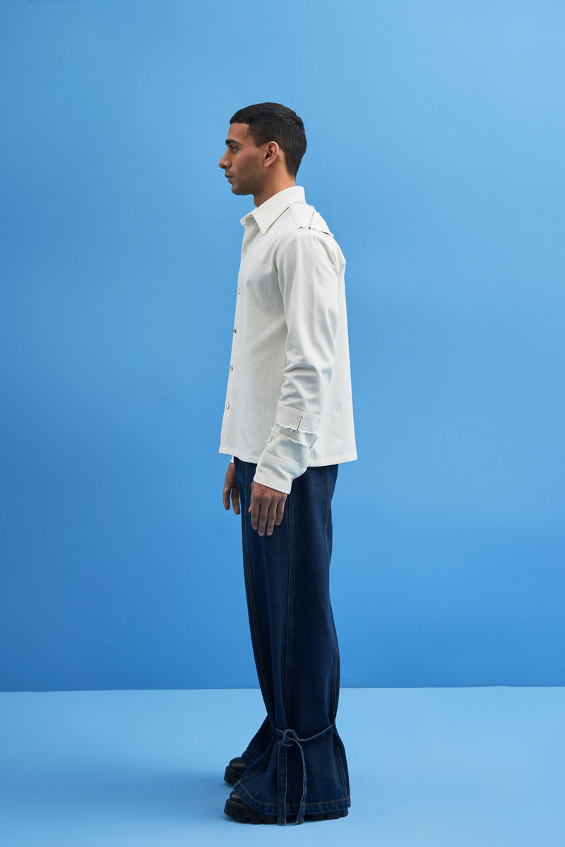Shoji Patchwork Shirt - siddhantagrawal