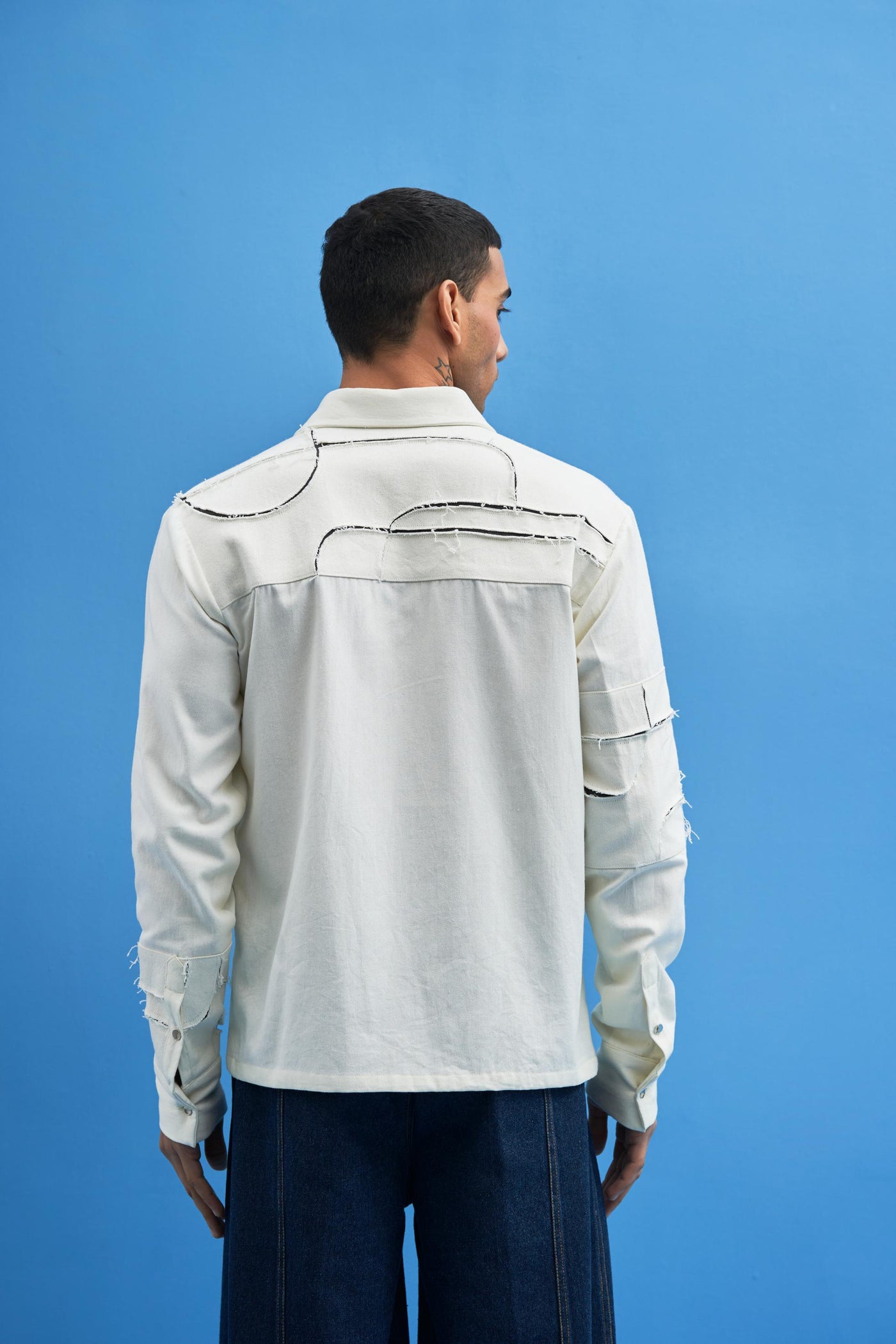 Shoji Patchwork Shirt - siddhantagrawal