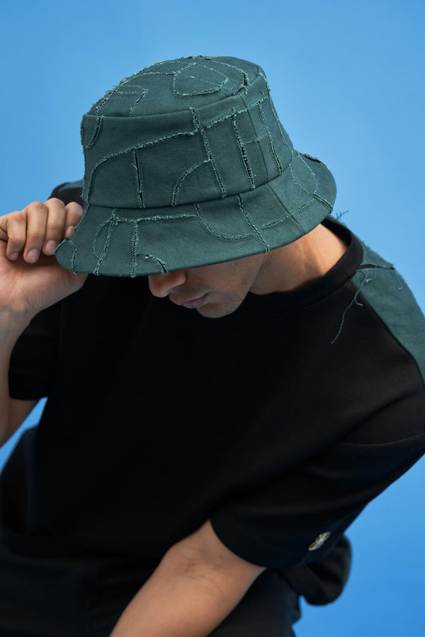 Shoji Patch Work Bucket Hat