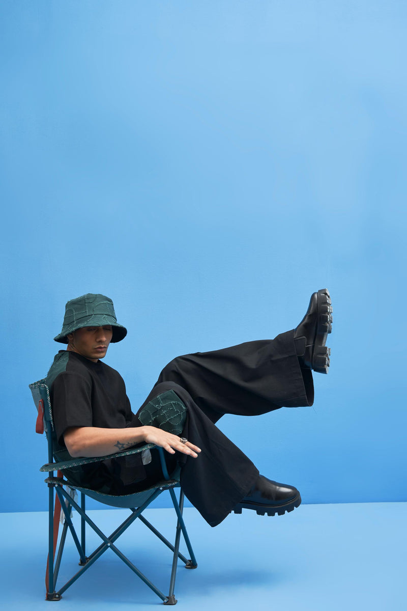 Shoji Patch Work Bucket Hat siddhantagrawal