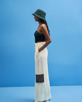 Off-White Shoji Patchwork Trousers - siddhantagrawal