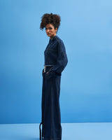 Denim Tie-Up Trousers - siddhantagrawal